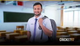 Shakib Al Hasan has enrolled in school again!