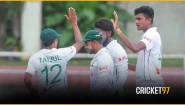 বাংলাদেশ দ্রুত ১৬৪ রানে অলআউট হয়ে নিতে পারল কেবল ১ উইকেট