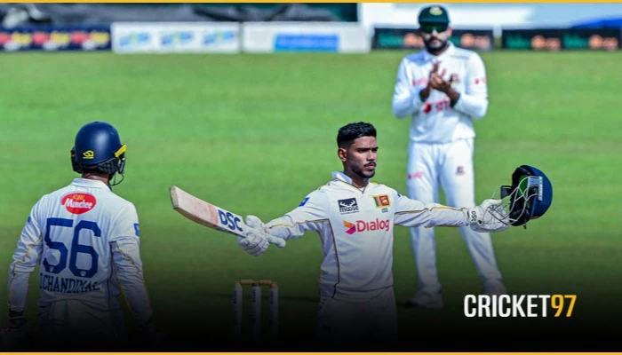 Sri Lanka End Day 2 with 43-Run Lead, Nissanka Unbeaten on 146
