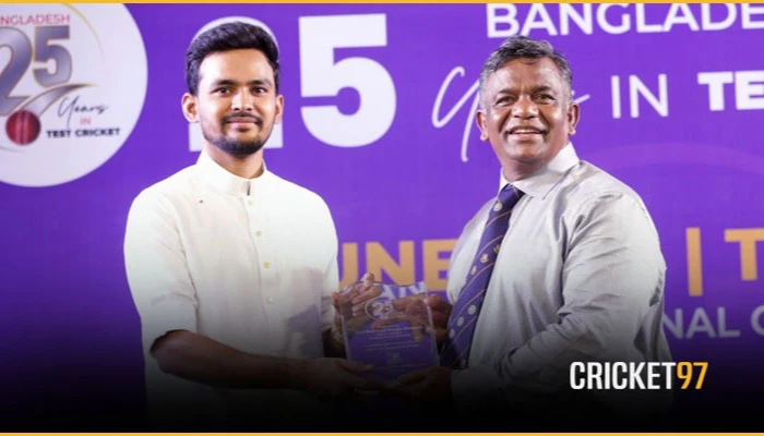 টেস্ট ক্রিকেটের রজতজয়ন্তীতে কলম্বোতে ব্যাটে-বলে হতাশার দিন কাটালো বাংলাদেশ