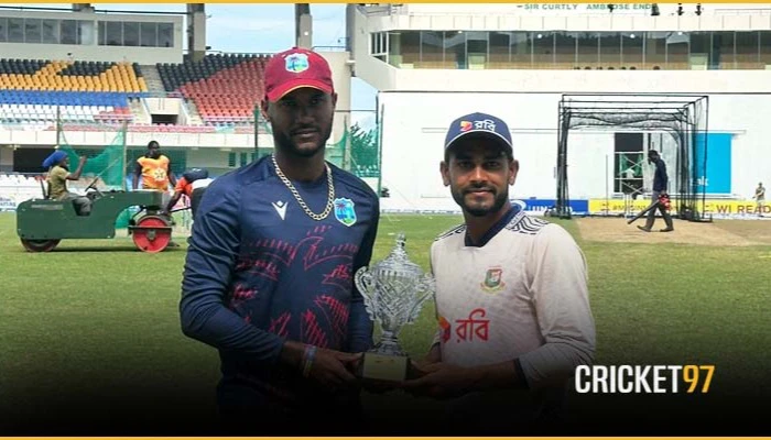 অ্যান্টিগায় বাংলাদেশের বিপক্ষে ৫ পেসার নিয়ে ওয়েস্ট ইন্ডিজের একাদশ