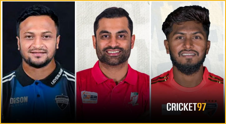 দ্য হান্ড্রেডের ড্রাফটে সাকিব-তামিমসহ ১৬ বাংলাদেশি