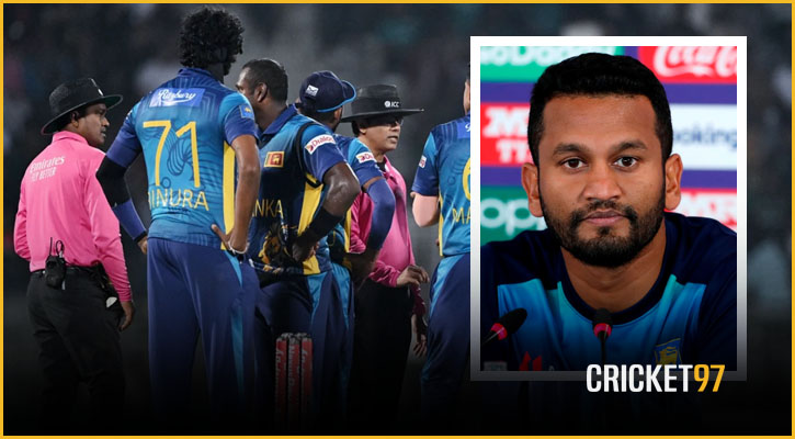 করুনারত্নের ক্ষোভ, 'কীভাবে আউটের সিদ্ধান্ত ঘুরে যায়'