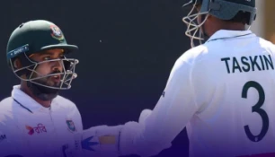 প্রথম ইনিংস শেষে ২২৮ রানের লিড বাংলাদেশের