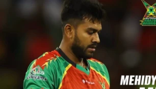 Mehidy Hasan Mirazs Spin Magic Powers Guyana to an Easy Victory