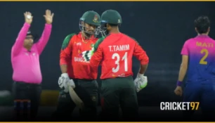 আরব আমিরাতকে ২০৬ রানের টার্গেট দিয়েছে বাংলাদেশ