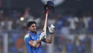 Gill Unbeaten 223 and Rohitt Century Help India Beat West Indies