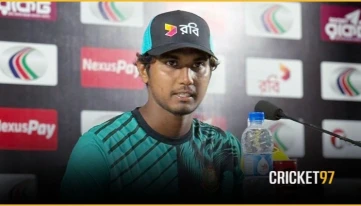 Smile of Relief in the Final Session, Confident Hasan Mahmud