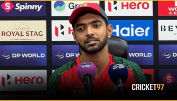 Sixes Against His Mother’s Country — Saif Hassan in a New Role