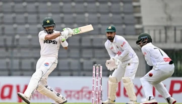 Taijuls Spin Breaks Pakistans Resistance, Bangladesh Three Wickets Away from Victory