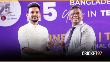 On Test Cricket’s Silver Jubilee, Bangladesh Endures a Disappointing Day with Bat and Ball in Colombo