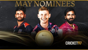 ICC Announces May Nominees for Player of the Month Award