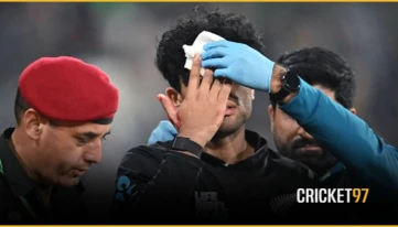 Rachin Ravindra bleeds profusely after losing ball in Lahore floodlights