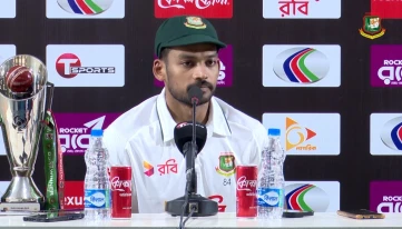 Shanto rues Mirpur Test defeat, says Bangladesh fell well behind in the first innings