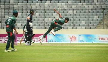 Nahid Ranas fiery spell halts New Zealand at 198.