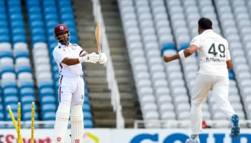 Masoods Century Fails to Save Pakistan as West Indies Take 155-Run Lead