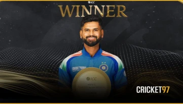 Shreyas Iyer and Georgia Voll Named ICC Players of the Month for March