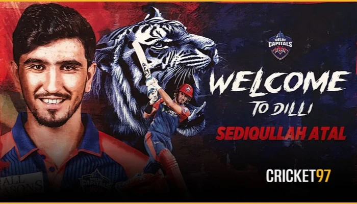Delhi Capitals announce Sediqullah Atal as replacement for Harry Brook