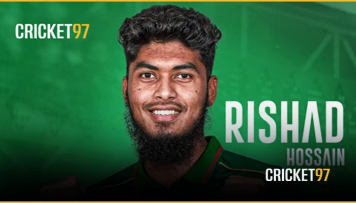Rishad’s Distinction with a Fifty-Wicket Milestone