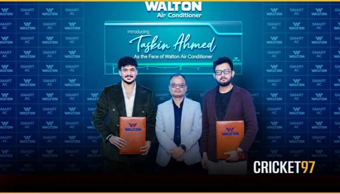 Taskin Ahmed appointed brand ambassador of Walton AC