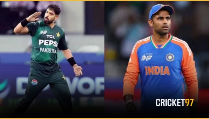 ICC fines Suryakumar, Rauf and issues warning to Farhan