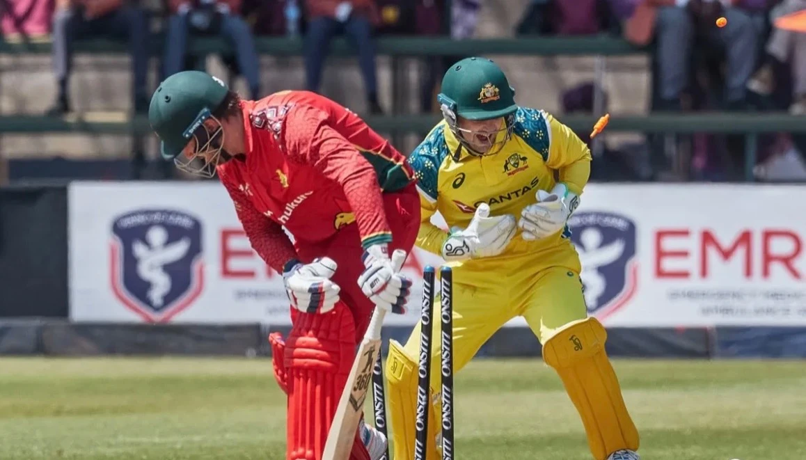 Australia Seal ODI Series with One-Wicket Win Over Zimbabwe in Thrilling Final Over