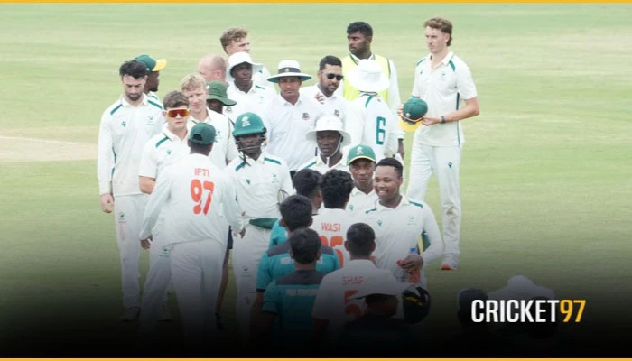 Rain-Marred Draw in First Four-Day Match Between Bangladesh and South Africa Emerging Teams; Rakibul Hasan Named Player of the Match