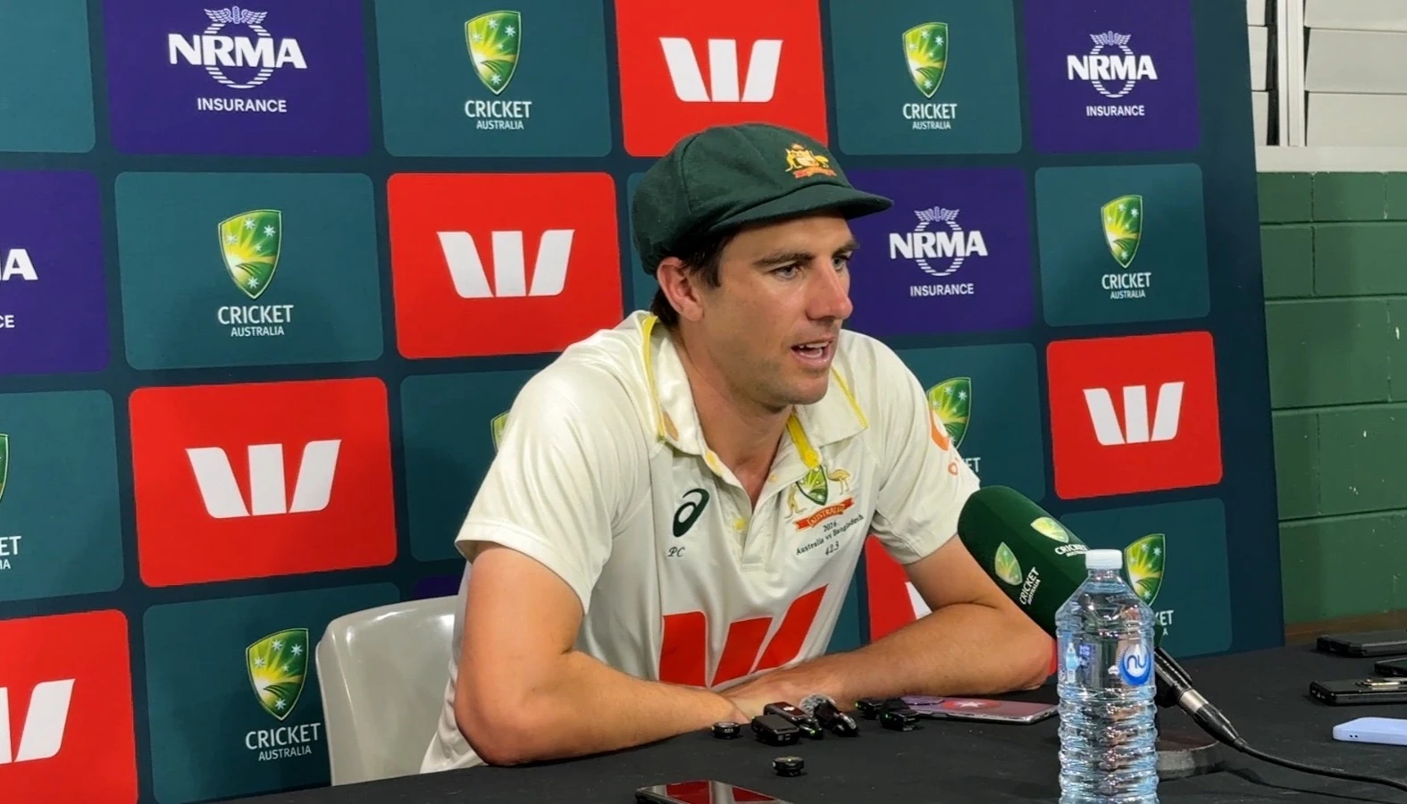 Mackay Test Pitch Controversy and Pat Cummins Reaction