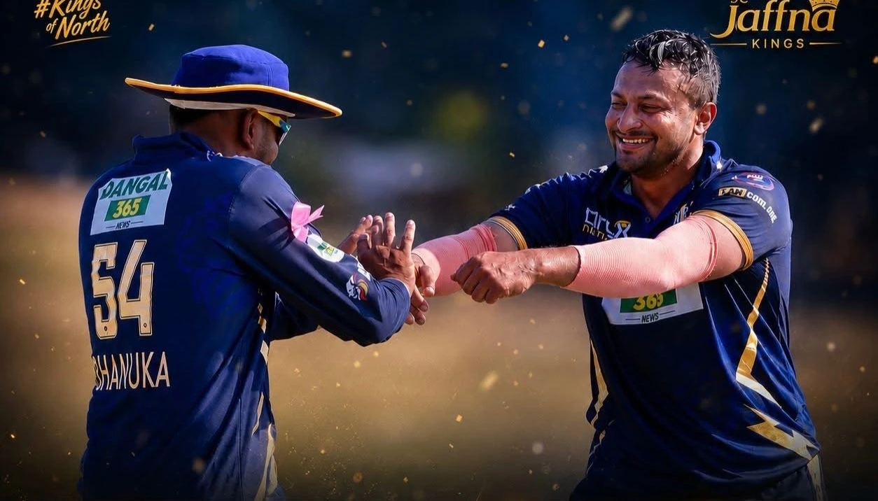 All-round Shakib and Hridoys valuable contributions power Jaffna to victory over Kandy