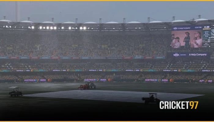 India vs Australia: First Day of Brisbane Test Washed Out Due to Rain