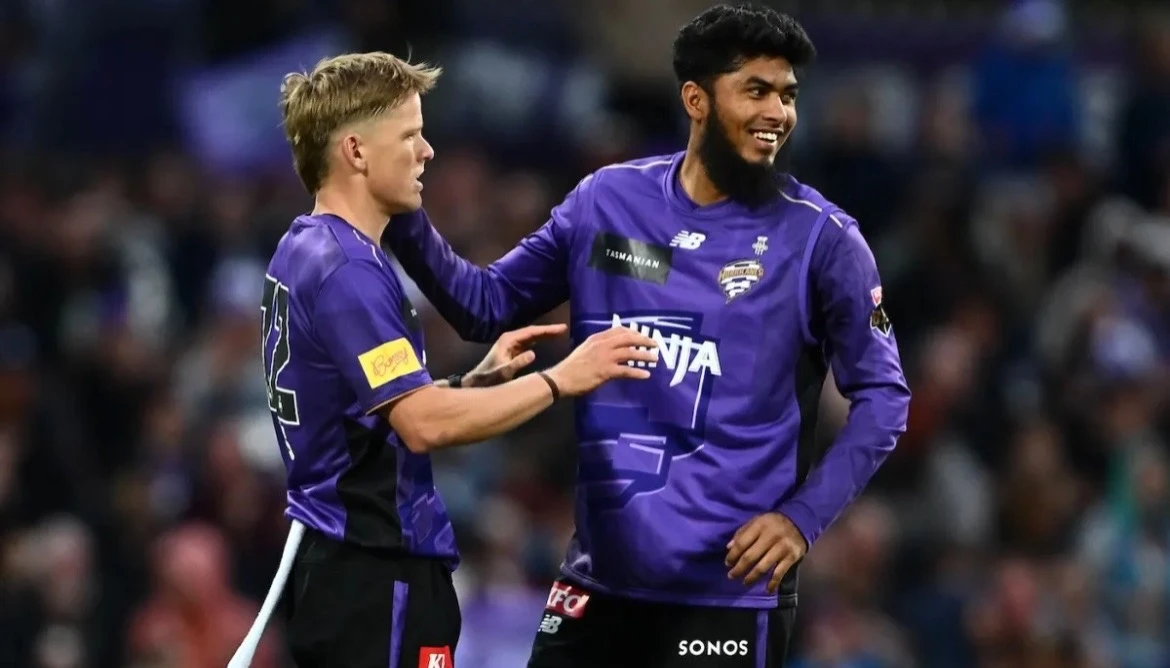 Rishad to Play for Hobart Hurricanes Again