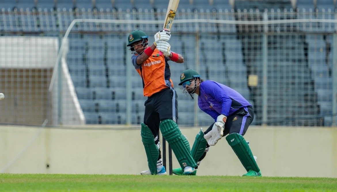 Saifs Brilliance and Mustafizurs Bowling Guide Team A to 11-Run Win