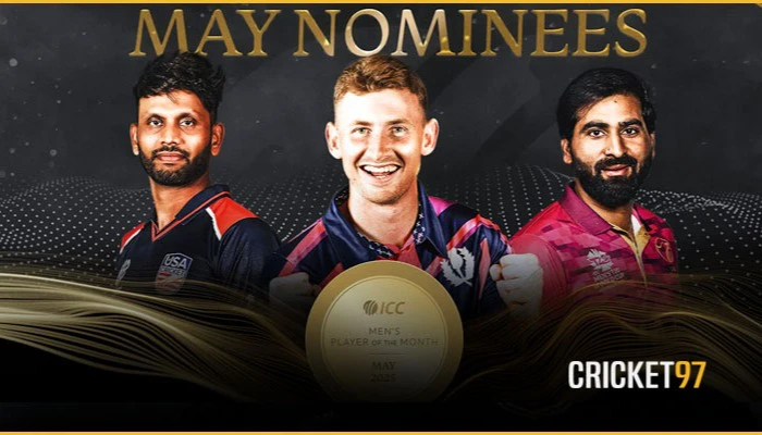 ICC Announces May Nominees for Player of the Month Award