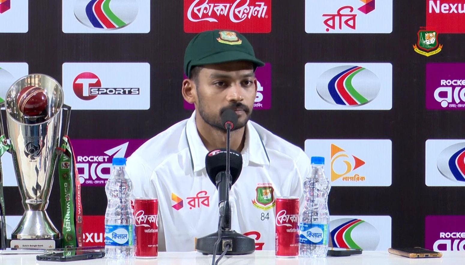 Tough World Test Championship Qualification Equation Motivates Shanto, Not Pressures Him